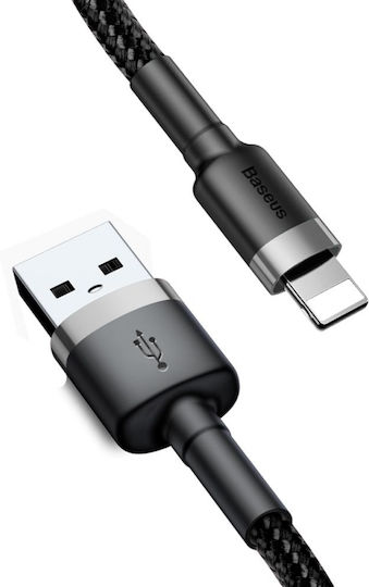 Baseus Cafule USB-A to Lightning Cable Black 0.5m (CALKLF-AG1)