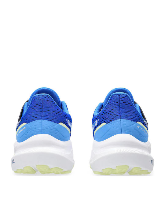 Gt-1000 13 Ps Kids Sports Shoes Running with Hoop & Loop Closure Blue