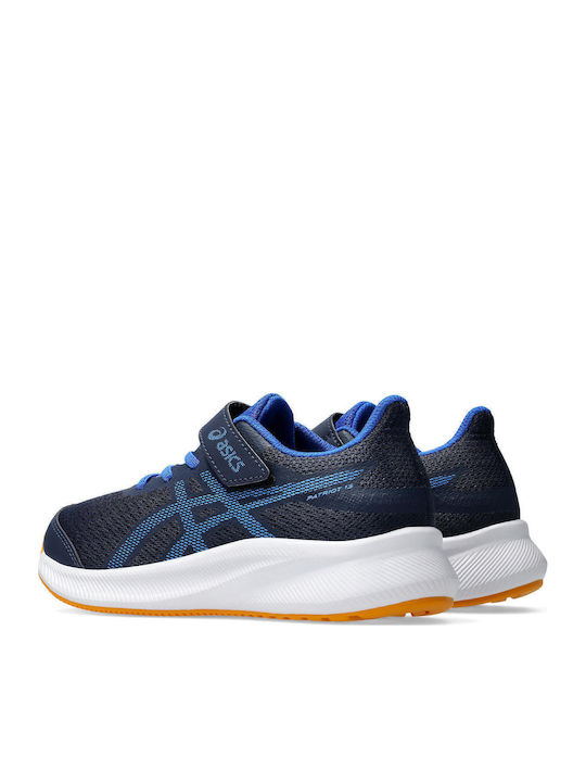 Patriot 13 Ps Kids Sports Shoes Running with Hoop & Loop Closure Blue