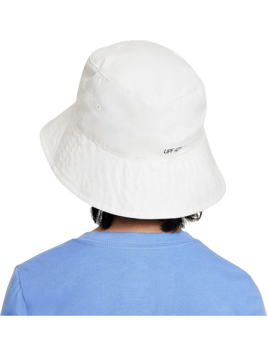 Nike Παιδικό Καπέλο Bucket Υφασμάτινο Αντηλιακό Λευκό