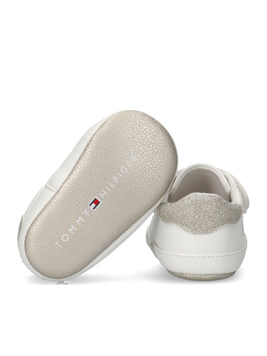 Tommy Hilfiger Adidași pentru bebeluși Albe