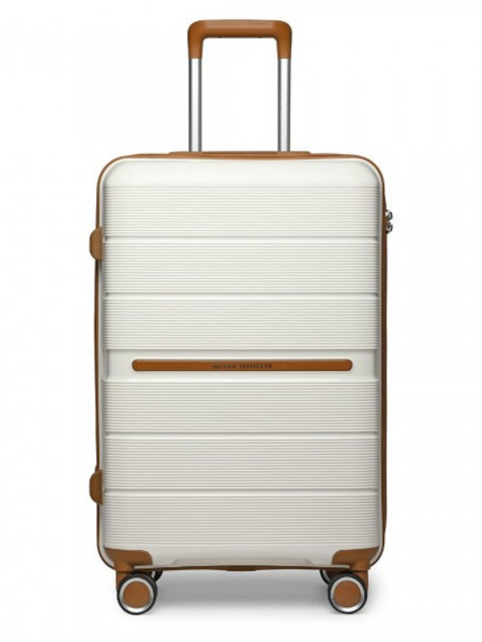 Miss Lulu British Traveller Καμπίνας Cream Miss Lulu British Traveller Καμπίνας Cream