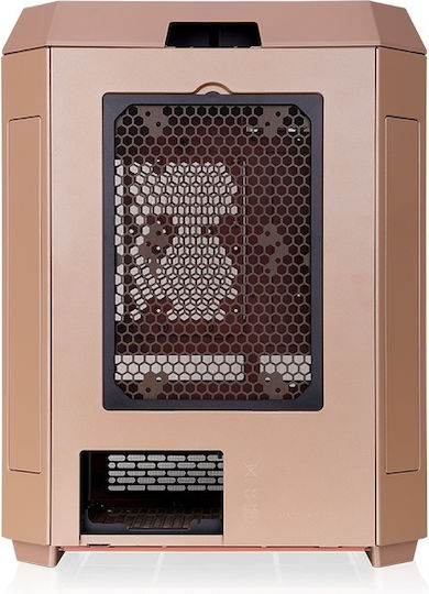 Thermaltake The Tower 600 Гейминг Midi Tower Компютърна кутия със странично прозорче Gravel Sand