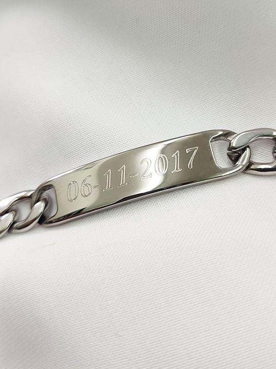 Theodora's Jewellery Armband Identität aus Edelstahlstahl