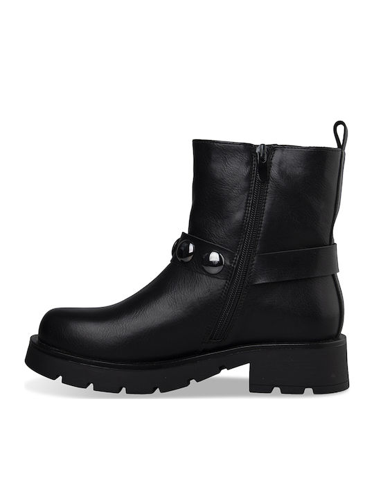 Women's Biker Boots Black