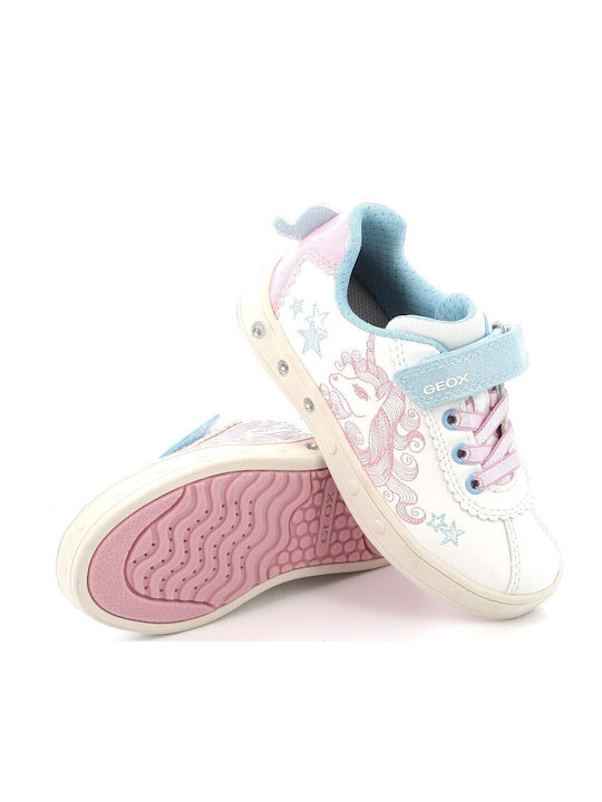 J SKYLIN Adidași Copii Anatomici Cu Închidere Hoop & Loop Și Cu Luminite Albi