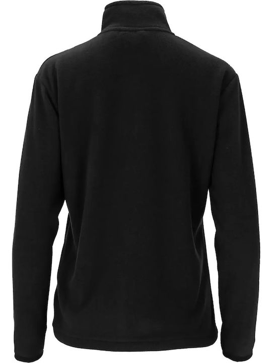 Women's Cardigan with Zipper Black