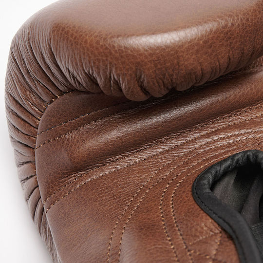 Leone 1947 Boxing Gloves Leather for Match Brown