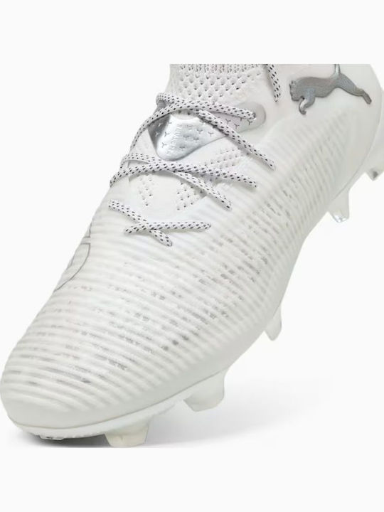 PUMA Future 8 Ultimate Ποδοσφαιρικά Παπούτσια με Τάπες FG Λευκά PUMA Future 8 Ultimate Ποδοσφαιρικά Παπούτσια με Τάπες FG Λευκά