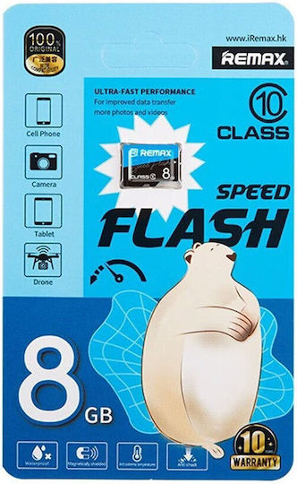 Remax Speed Flash Flash Card 8GB Class 10