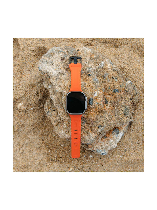 UAG Λουράκι Σιλικόνης Μπεζ (Apple Watch Series 49mm, 46mm, 45mm, 44mm, 42mm)