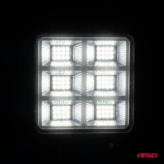 Amio Square LED Work Light 69W 9-36V 7,200lm 6,500K Awl60 Amio 1 Piece 04201/am