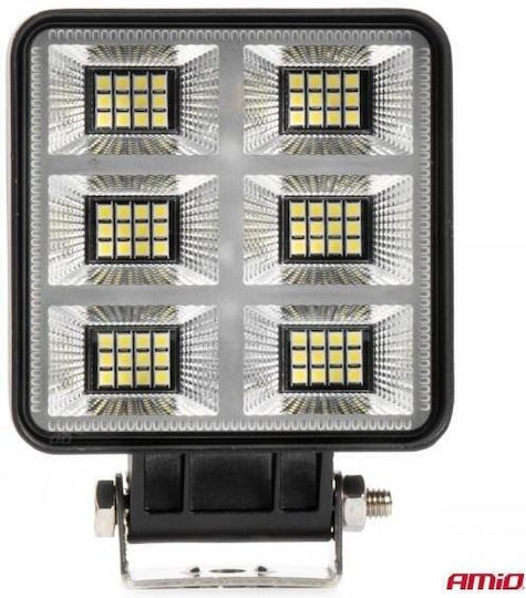 Amio Προβολεας Εργασιας Τετραγωνος Led 69w 9-36v 7.200lm 6.500k Awl60 Amio 1 Τεμ 04201/am