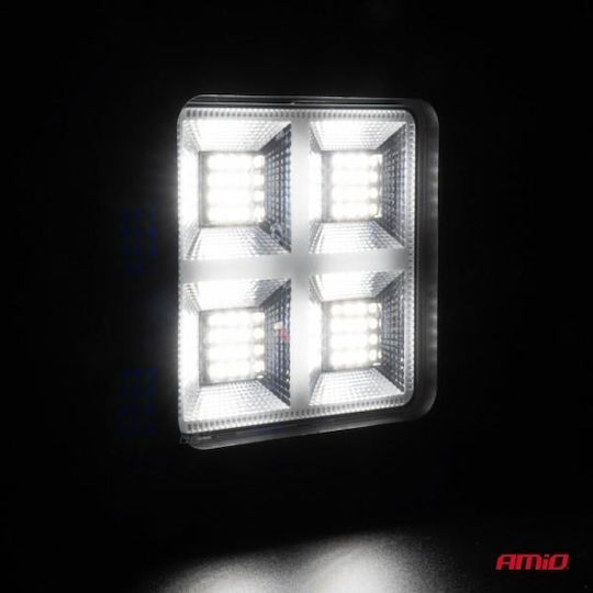 Amio Square LED Work Light 68W 9-36V 8,000lm 6,500K AWL59 Amio 1 Piece 04200/am