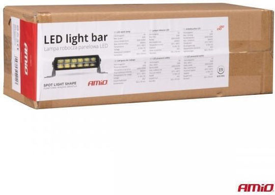 Amio Work Spotlight 9-36v 60w 6,500k 8,000lm 305x78x76mm LED Bar Awl70 Amio 1 Piece 04211/am