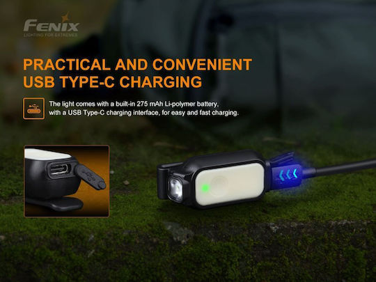 Fenix Акумулаторен LED Фенер IP66 с Максимална Яркост 150 Лумени