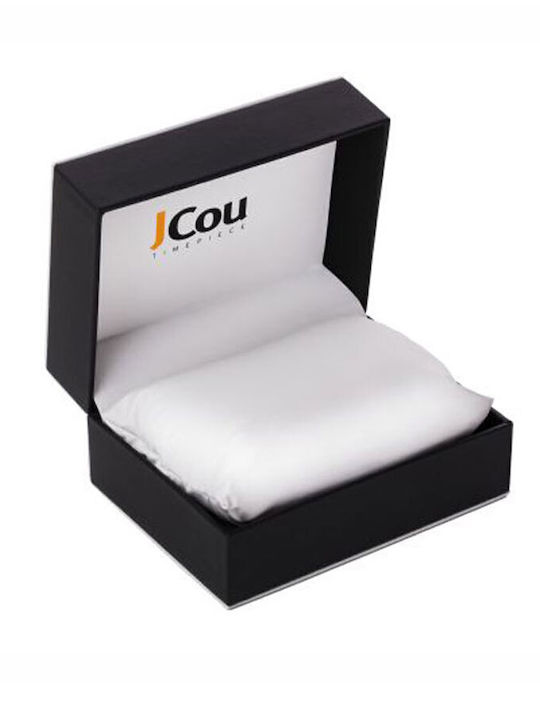 Jcou Ρολόι Μπαταρίας με Μεταλλικό Μπρασελέ Jcou Ρολόι Μπαταρίας με Μεταλλικό Μπρασελέ