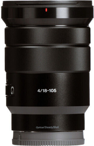 Sony Crop Φωτογραφικός Φακός 18-105mm f/4 Mid-Range Tele Zoom για Sony E Mount Μαύρος