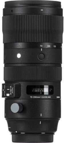 Sigma Full Frame Camera Lens 70-200mm f/2.8 DG AF OS HSM Sport Telephoto for Canon EF Mount Black