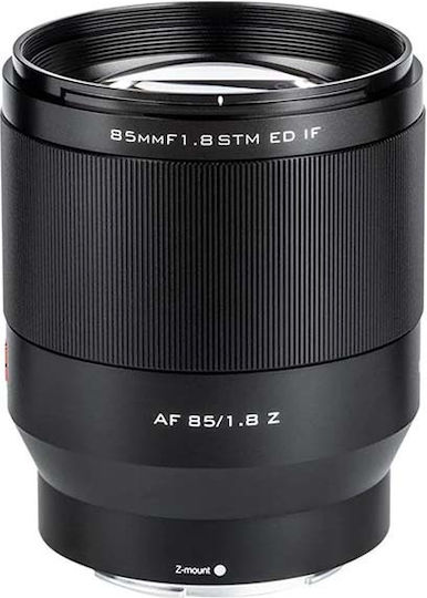 Viltrox Full Frame Camera Lens AF 85mm f/1.8 Z Telephoto for Nikon Z Mount Black