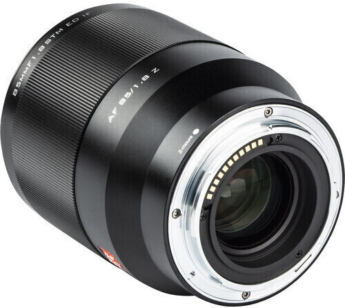 Viltrox Full Frame Camera Lens AF 85mm f/1.8 Z Telephoto for Nikon Z Mount Black