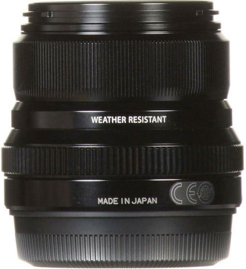 Fujifilm Crop Φωτογραφικός Φακός Fujinon XF 23mm f/2 R WR Wide Angle για Fujifilm X Mount Μαύρος