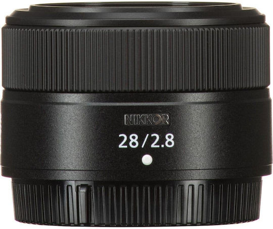 Nikon Full Frame Φωτογραφικός Φακός 28mm f/2.8 Σταθερός για Nikon Z Mount Μαύρος