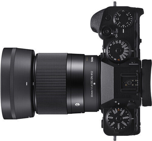 Sigma Crop Φωτογραφικός Φακός 30mm F/1.4 DC DN Contemporary Σταθερός για Fujifilm X Mount Μαύρος