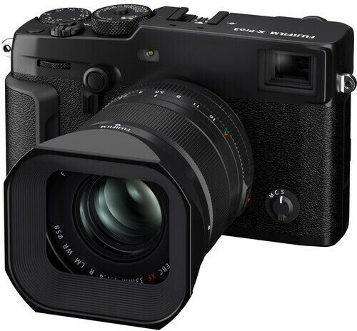 Fujifilm Crop Kameraobjektiv XF 33ｍｍ F1.4 R LM WR Festbrennweite für Fujifilm X Mount Black