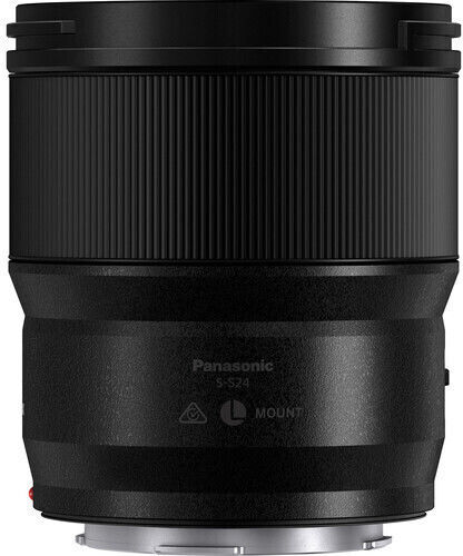 Panasonic Full Frame Φωτογραφικός Φακός LUMIX S 24mm F1.8 Telephoto για Leica L Mount Μαύρος