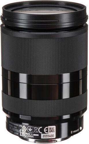 Sony Crop Camera Lens 18-200 mm f/3.5-6.3 OSS LE Tele Zoom for Sony E Mount Black