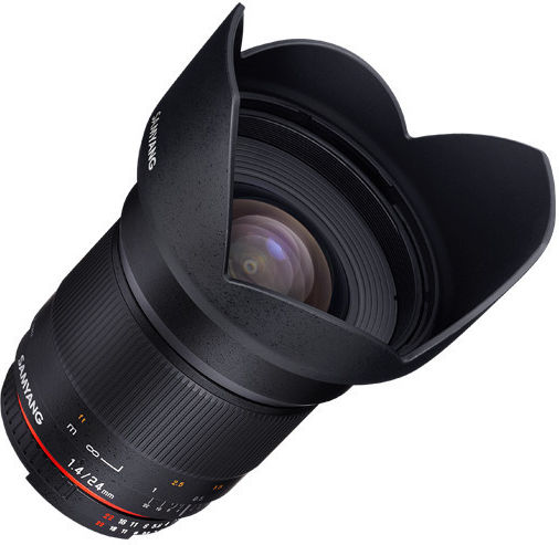 Samyang Full Frame Φωτογραφικός Φακός 24mm f/1.4 ED AS UMC Wide Angle για Sony E Mount Μαύρος