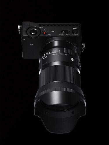 Sigma Voller Rahmen Kameraobjektiv 35mm f/1.4 DG DN Art Weitwinkel für Leica L Mount Black