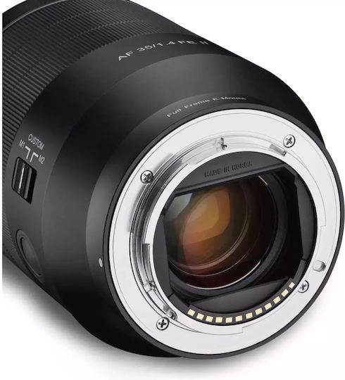 Samyang Full Frame Φωτογραφικός Φακός AF 35mm F/1.4 FE II Wide Angle για Sony E Mount Μαύρος