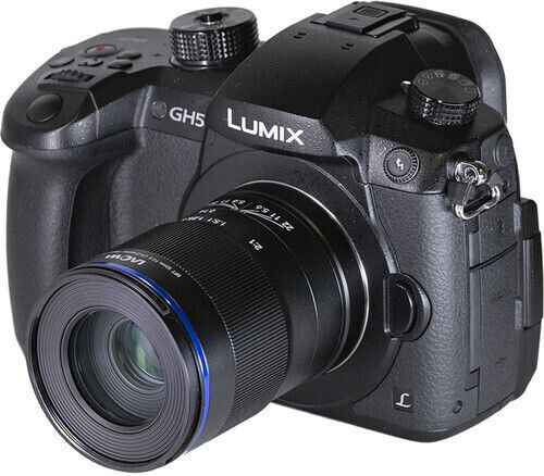 Laowa Crop Camera Lens Venus Optics 50mm f/2.8 2X Ultra APO Telephoto / Macro for Micro Four Thirds (MFT) Mount Black