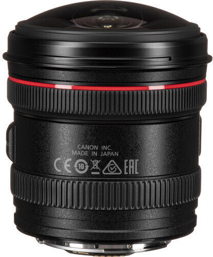 Canon Full Frame Φωτογραφικός Φακός EF 8-15mm f/4L USM Fisheye για Canon EF Mount Μαύρος