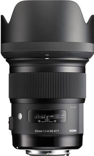 Sigma Full Frame Φωτογραφικός Φακός 50mm f/1.4 DG HSM Art Σταθερός για Nikon F Mount Μαύρος