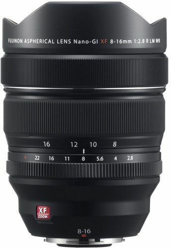 Fujifilm Crop Φωτογραφικός Φακός XF 8-16mm f/2.8 R LM WR Ultra-Wide Zoom για Fujifilm X Mount Μαύρος