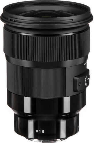 Sigma Пълен кадър Фотообектив 24mm f/1.4 DG HSM Art Широк ъгъл за Лайка Л Монтаж Черен