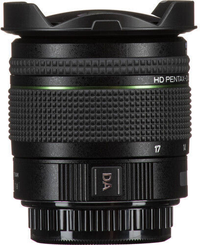 Pentax Crop Φωτογραφικός Φακός HD DA 10-17mm f/3.5-4.5 ED Fisheye / Ultra-Wide Zoom για Pentax K Mount Μαύρος