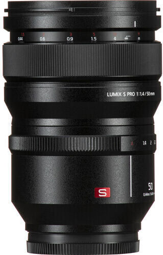 Panasonic Cadru complet Obiectiv Foto Lumix S PRO 50mm f/1.4 Fix pentru Montura Leica L Black