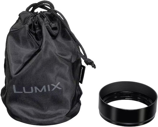 Panasonic Crop Camera Lens Lumix G Leica DG Summilux 12mm /f1.4 Asph. Wide Angle for Micro Four Thirds (MFT) Mount Black