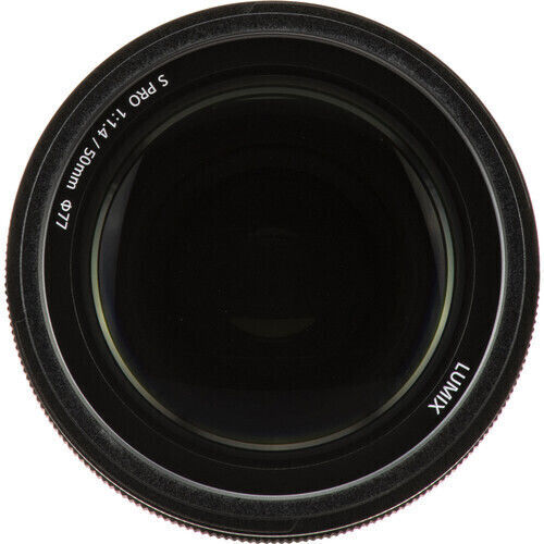 Panasonic Cadru complet Obiectiv Foto Lumix S PRO 50mm f/1.4 Fix pentru Montura Leica L Black