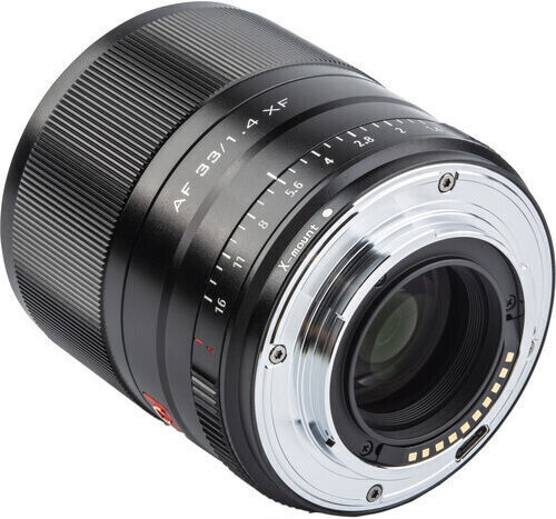 Viltrox Crop Camera Lens XF 33mm f1.4 APS-C Prime Autofocus Fixed for Fujifilm X Mount Black