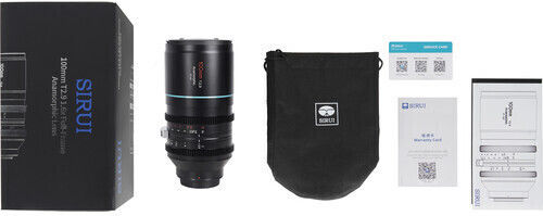 Full Frame Φωτογραφικός Φακός 100mm T2.9 1.6x Anamorphic Standard Zoom για Canon RF Mount Μαύρος