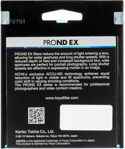Hoya Prond Ex 64 Coloured Filter 82mm for Camera Lenses