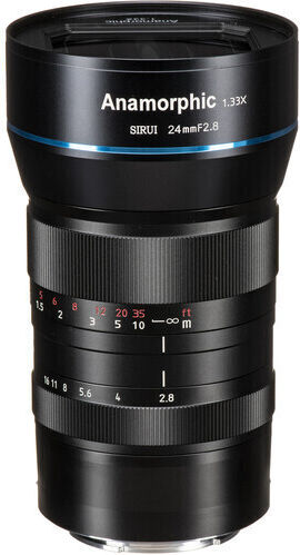 Crop Φωτογραφικός Φακός 24mm f/2.8 Anamorphic 1.33x Wide Angle για Sony E Mount Μαύρος