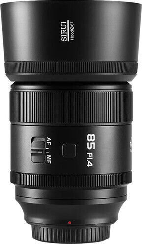Sirui Full Frame Φωτογραφικός Φακός Sirui Aurora 85mm f/1.4 Σταθερός για Fujifilm X Mount Μαύρος