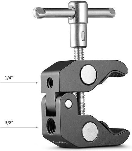 SmallRig Super Clamp С 1/4" И 3/8" Резба Скоба Комплект 2 Броя