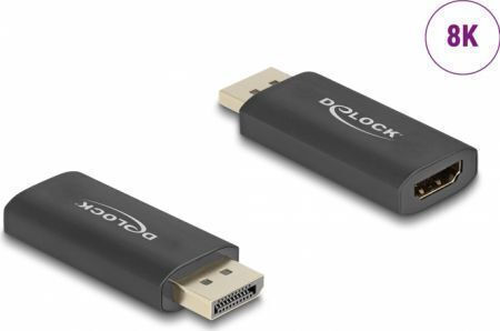 DeLock Μετατροπέας DisplayPort male σε HDMI female 1τμχ 61055